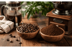 Qual é a diferença entre café moído na hora e café pré-moído?