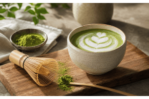Um matcha latte é saudável?