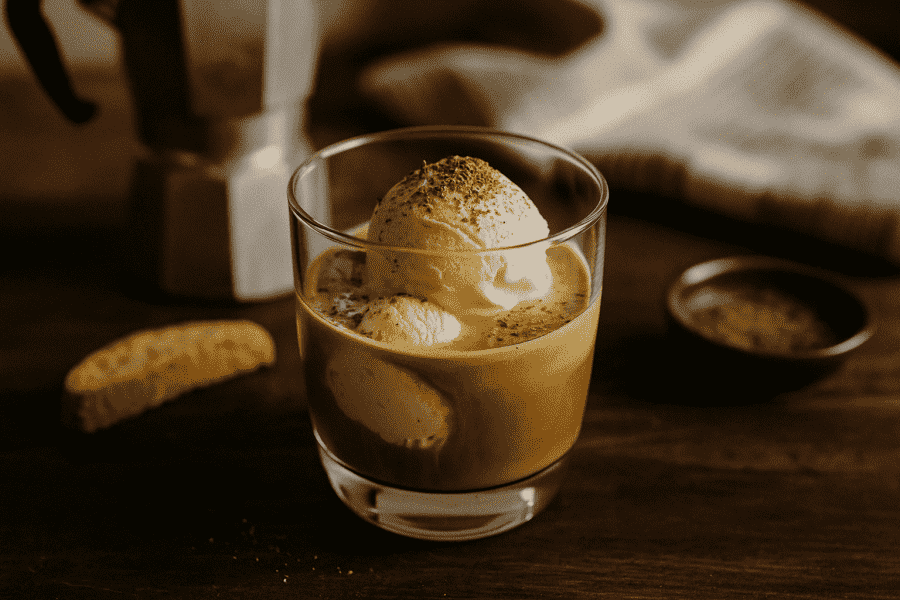 Fazer affogato