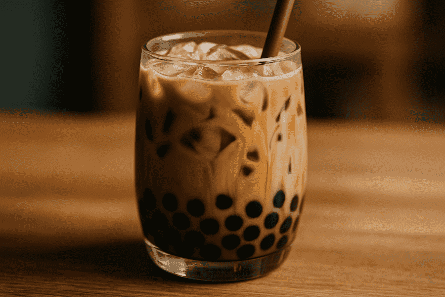 Bubble coffee da Café du Jour