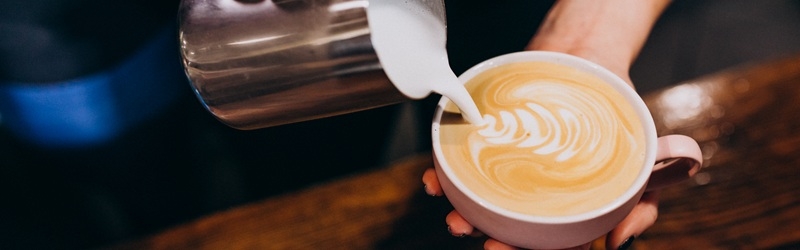 leite para cappuccino