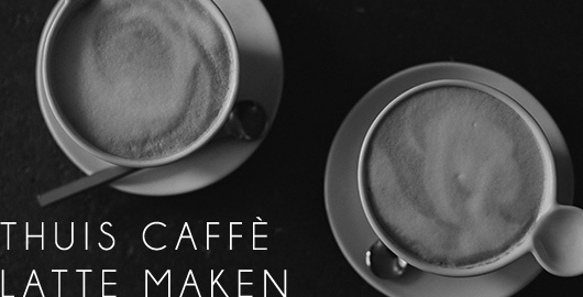 Fazer um caffè latte em casa!
