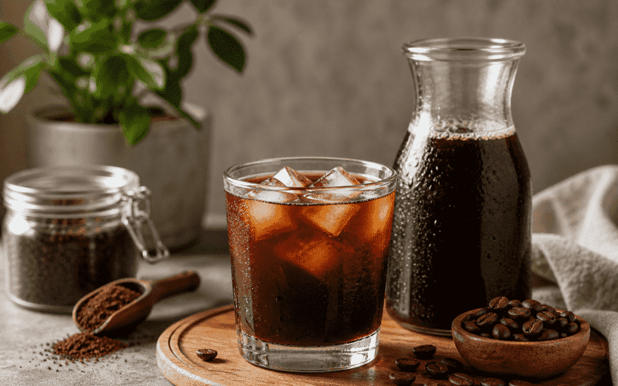 Receita de cold brew: assim preparas um café gelado suave em casa