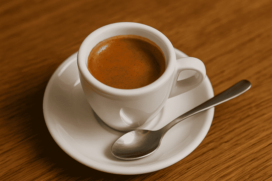 um espresso