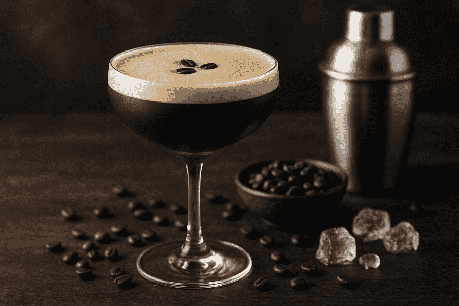 Um belo espresso martini