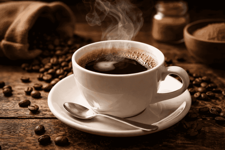 A temperatura ideal do café
