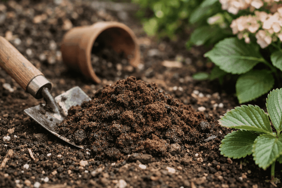 O café faz bem às plantas?