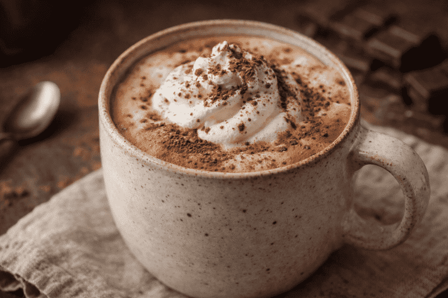 Moca latte: receita cremosa com chocolate
