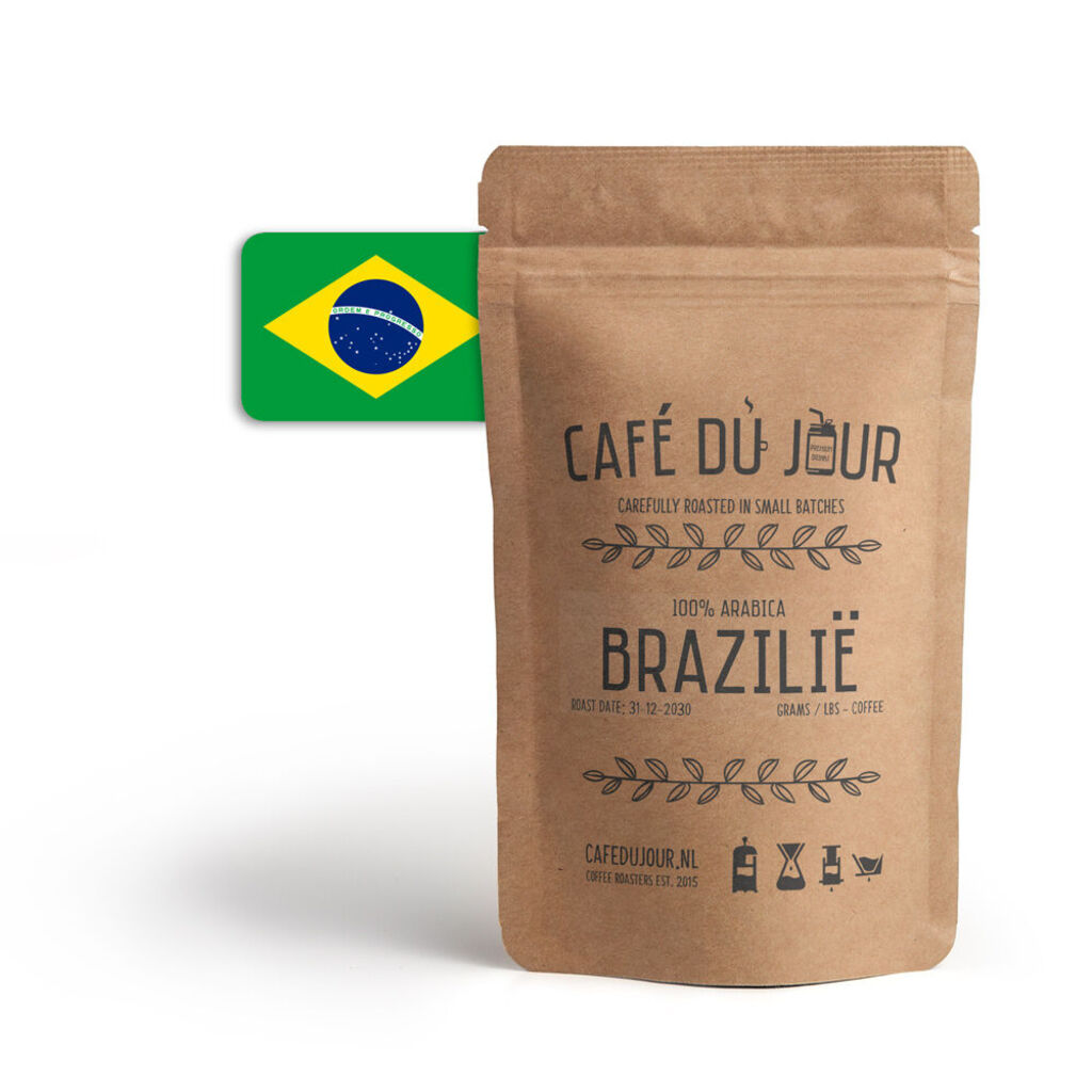 Grãos de café Café du Jour 100% Arabica Brasil