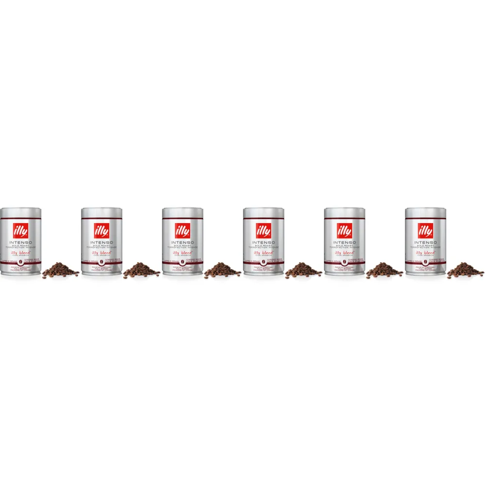 illy Intenso - café em grão - 6 x 250g