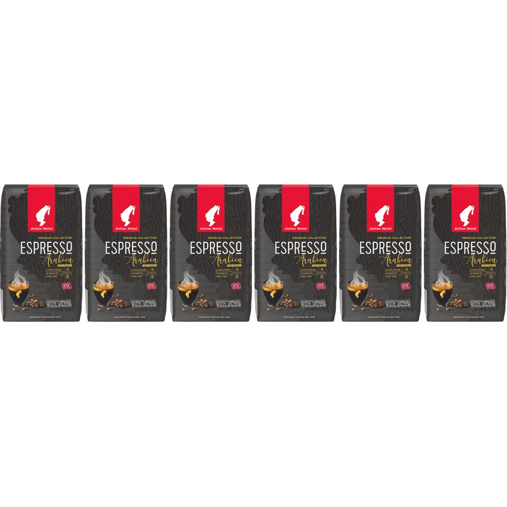 Julius Meinl Espresso Premium Collection - café em grão - 6 x 1 quilo