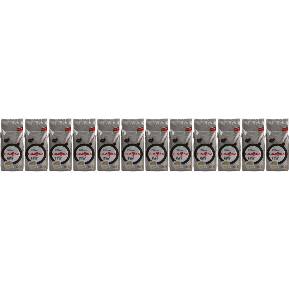 Gimoka Gusto Ricco - grãos de café - 12 x 1 quilo