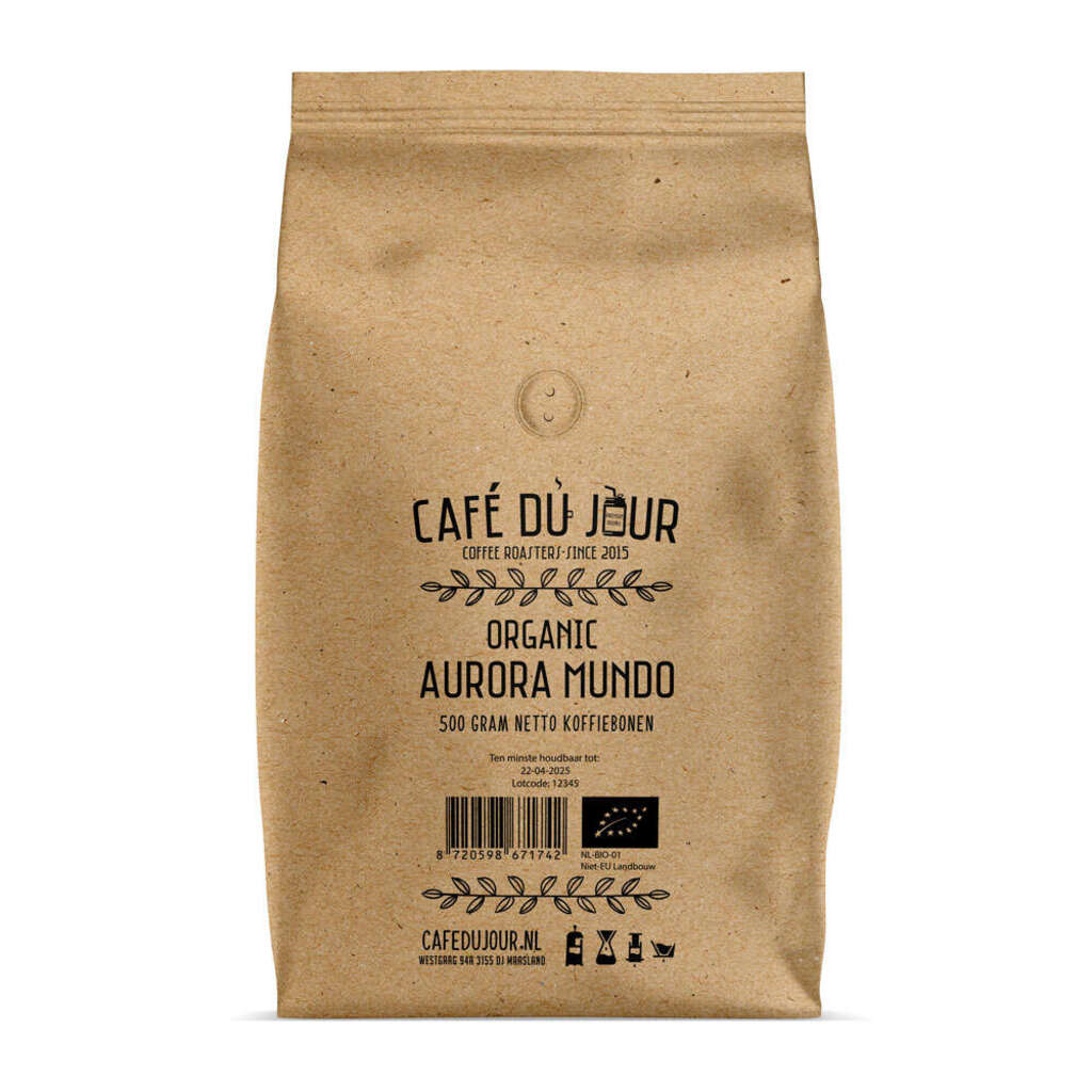 Cafe du Jour Aurora Mundo grãos de café