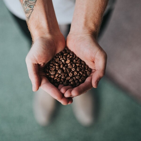 Café em grão para misturar - Café fresco em grão - 1 kg