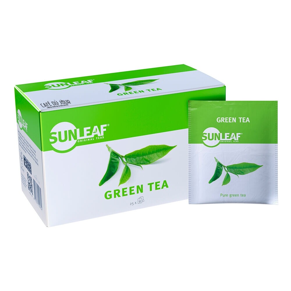 Chá Verde - Sunleaf - 25 saquetas de chá