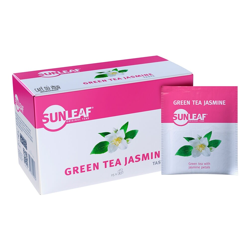 Chá Verde Jasmim - Sunleaf - 25 saquetas de chá