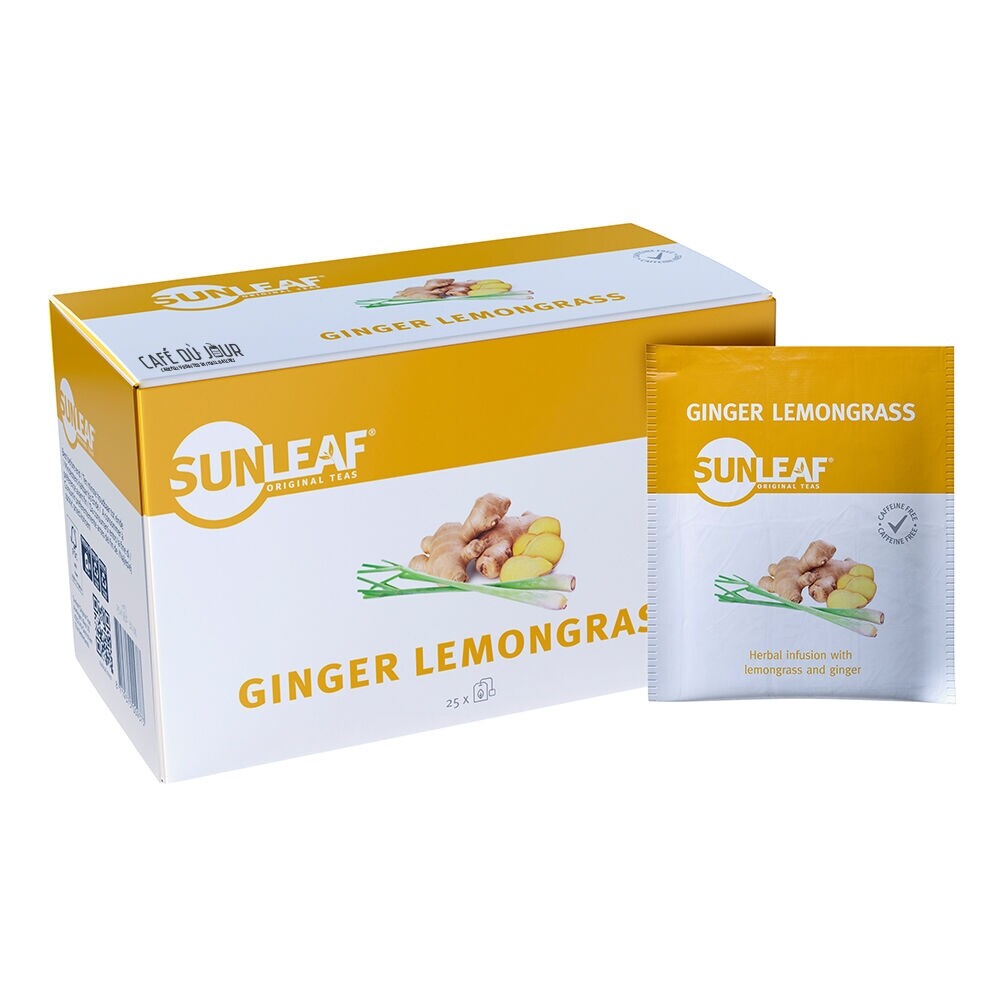 Gengibre Erva Limão - Sunleaf - 25 saquetas de chá