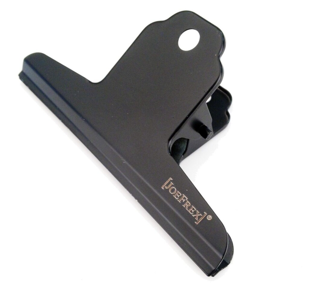 Selador de sacos de café JoeFrex - clipe de café preto - 1 peça