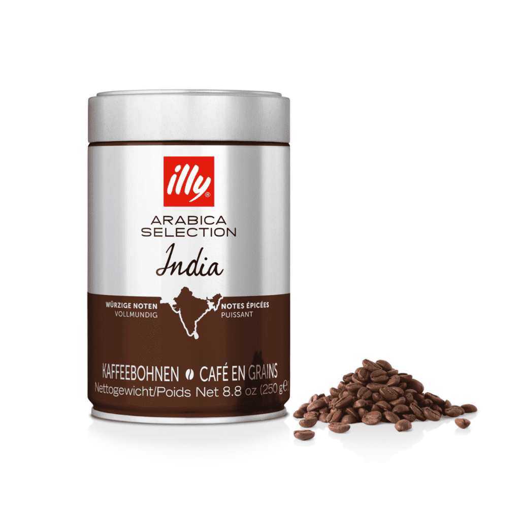 illy - café em grão - Arábica Seleção - Índia - 250g