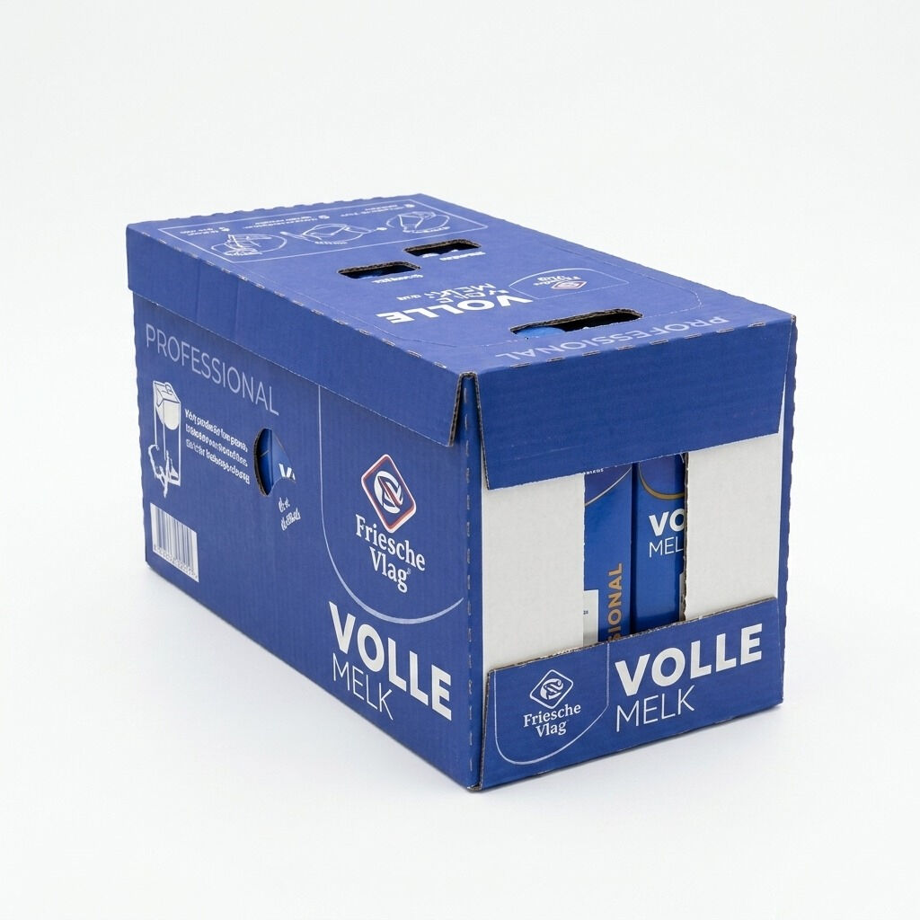 Friesche Vlag Lang Lekker leite gordo - caixa 12 x 1 litro