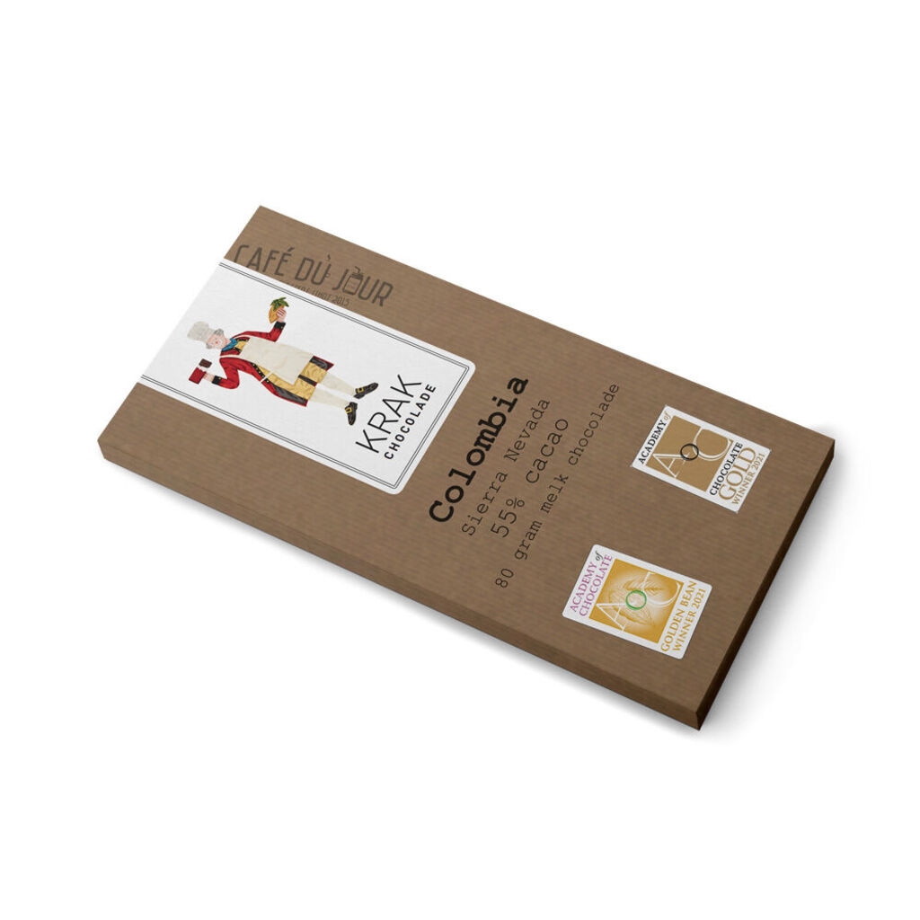 Krak Chocolate - Colômbia Sierra Nevada - Chocolate ao Leite
