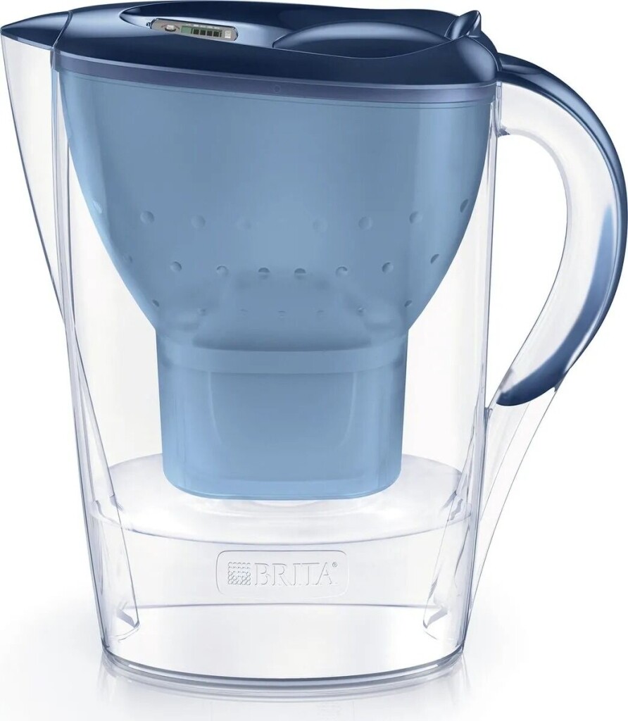 Brita - Jarra de Água Marella Azul + 1 Cartucho Maxtra 2,4L
