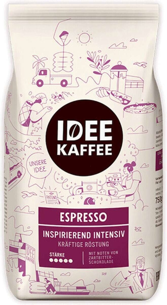 Idee Kaffee Espresso - café em grão - 750 gramas