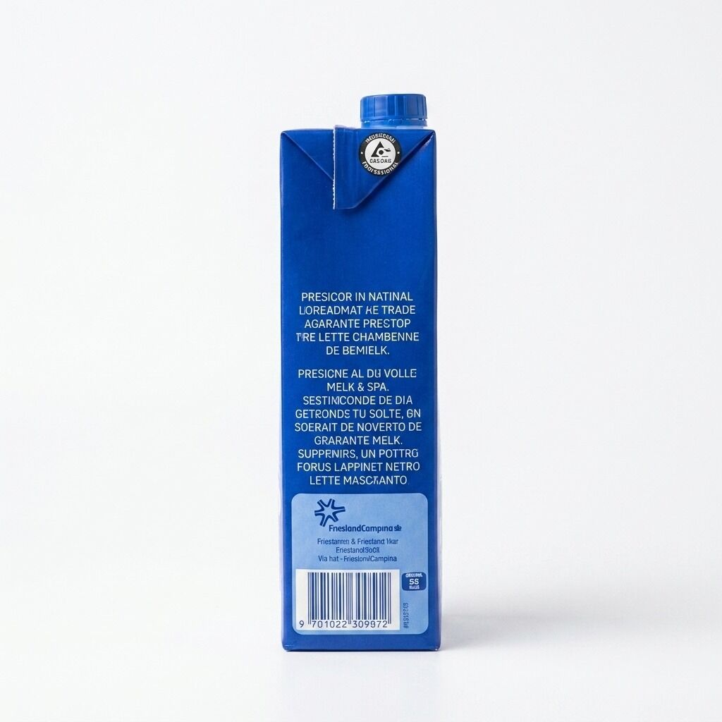 Friesche Vlag Lang Lekker leite gordo - caixa 12 x 1 litro