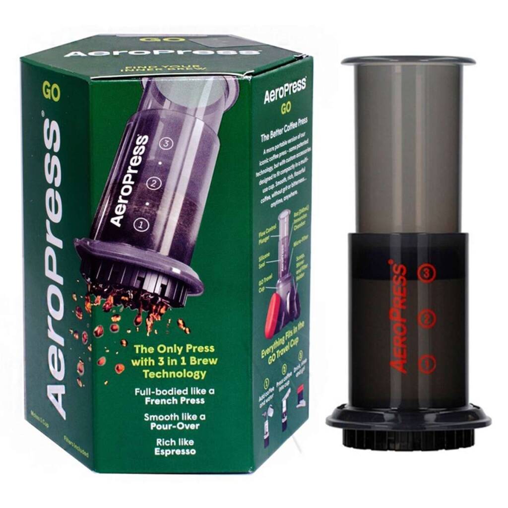 Aeropress® GO Coffee Maker - máquina de café e expresso