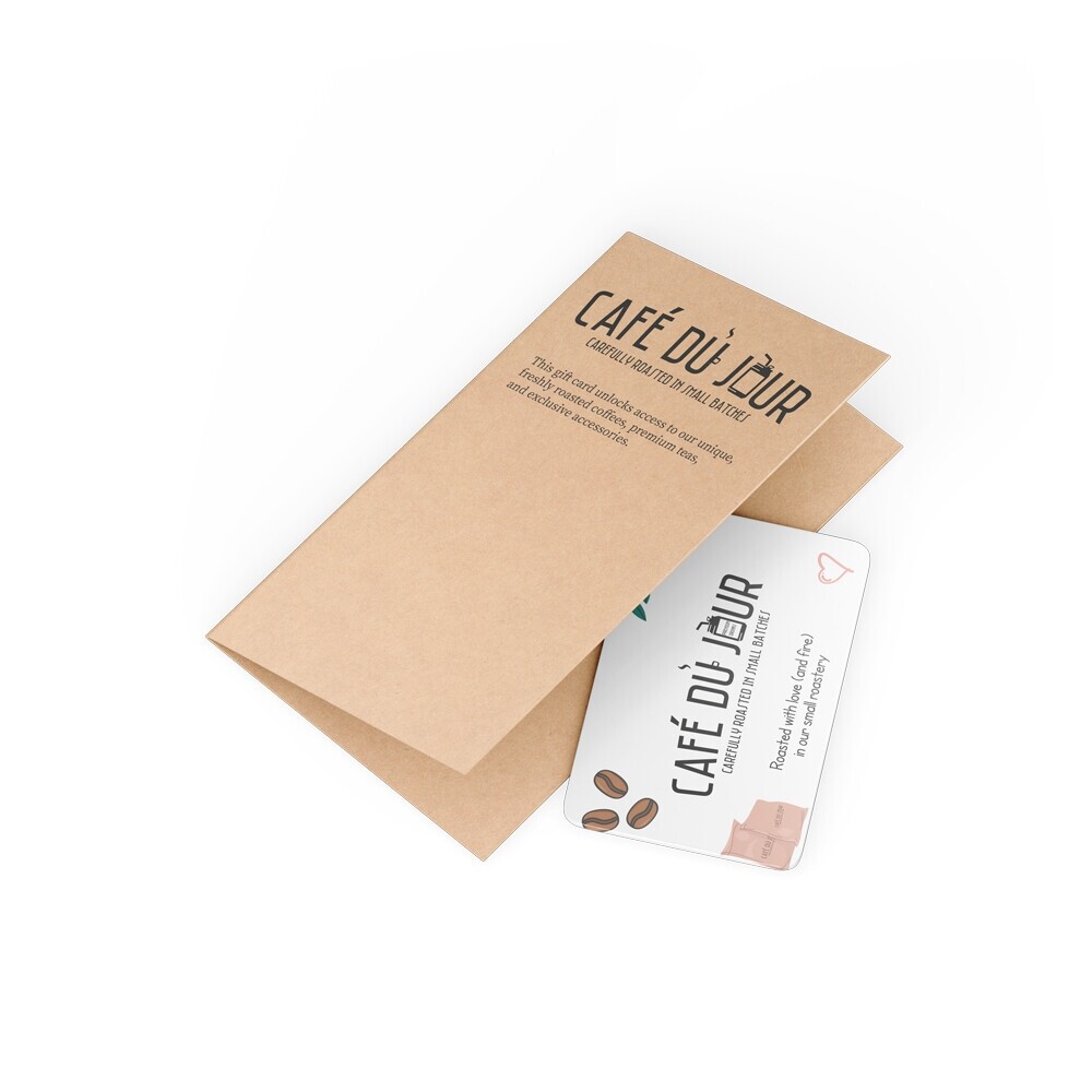 Vale-presente Café du Jour por correio