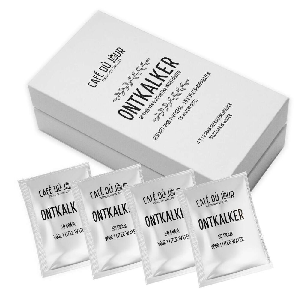 Café du Jour Descaler 4x50g pó descalcificante