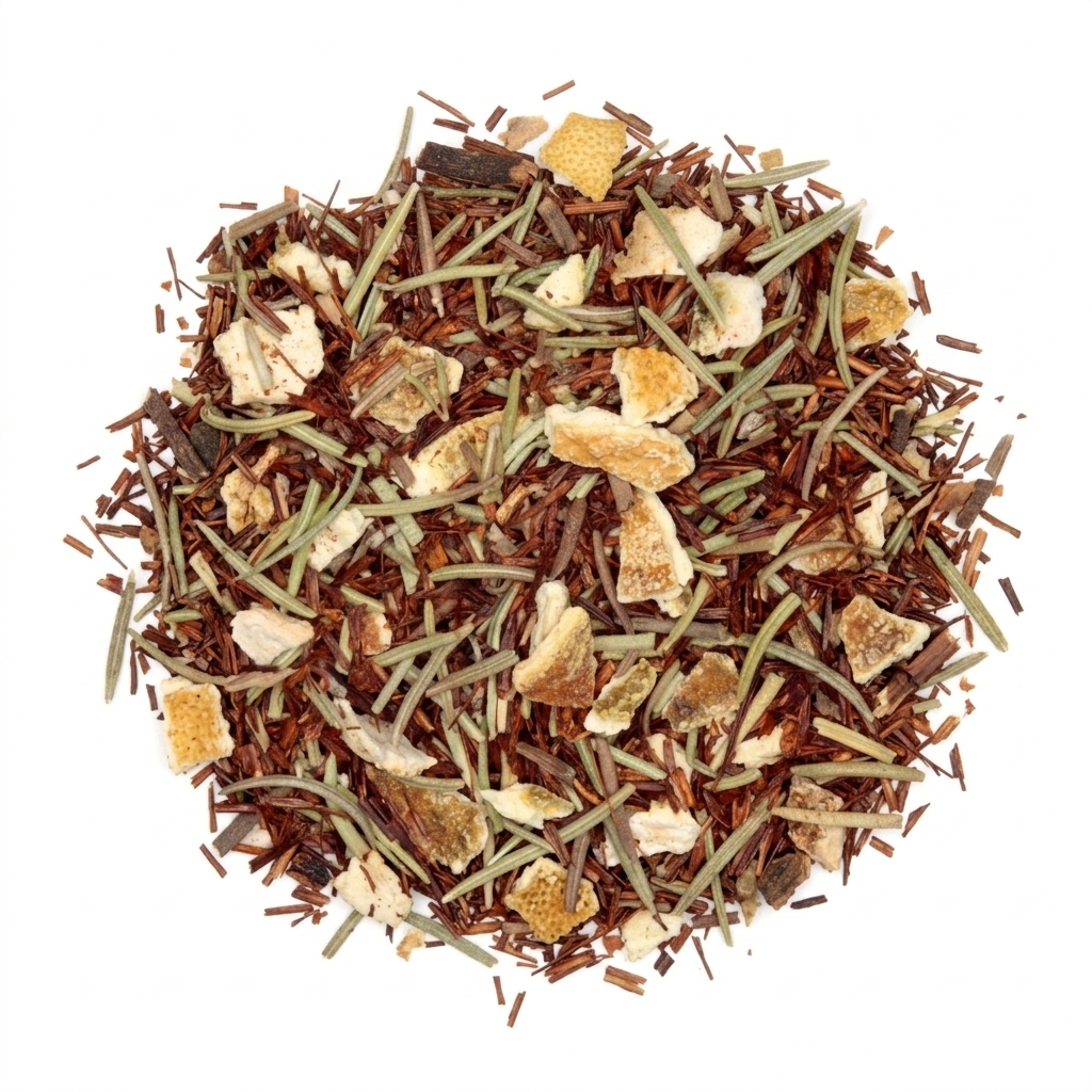 Alecrim e Laranja - Chá Rooibos 100 gramas - Café du Jour chá a granel