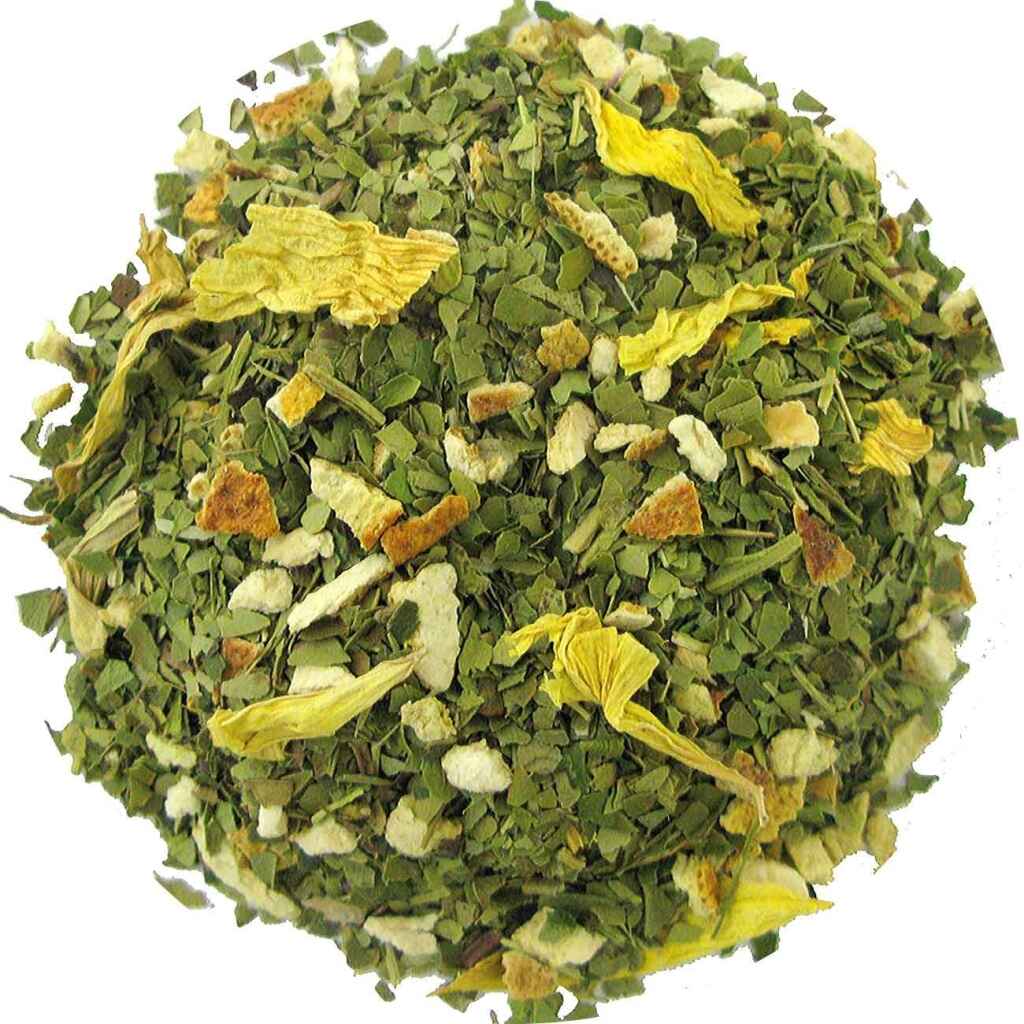 Erva-mate Laranja - Chá de ervas 100 gramas - Chá a granel Café du Jour