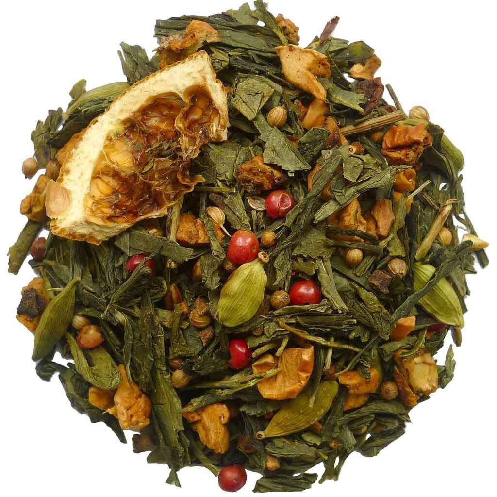 Green Chai - Chá verde 100 gramas - Café du Jour chá a granel