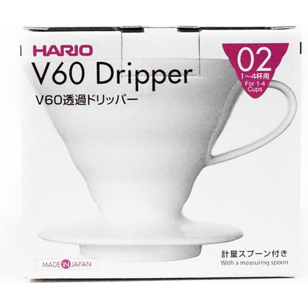 Hario Dripper branco em porcelana Nº 02
