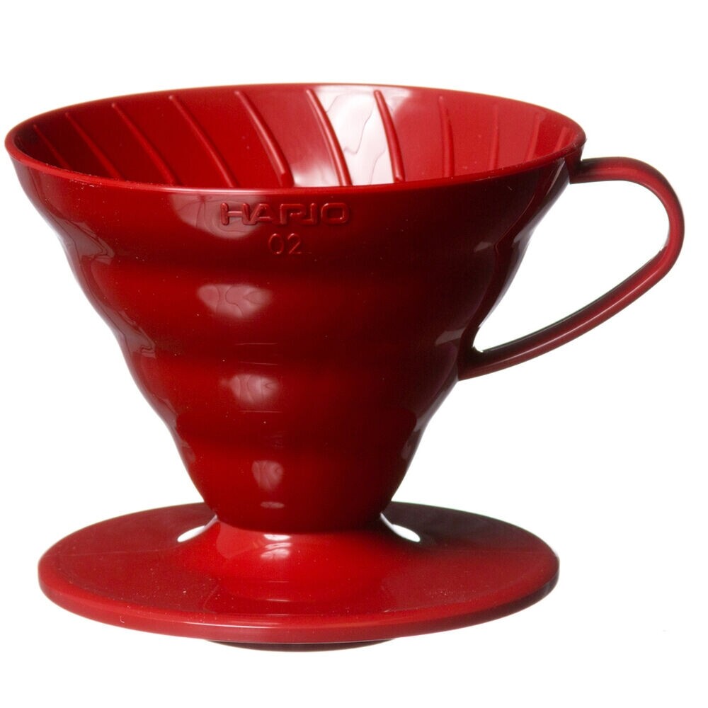 Hario Dripper Vermelho em Porcelana Nº 2