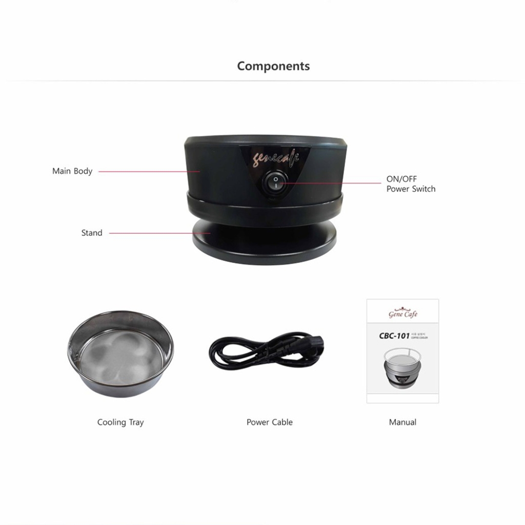 Gene Café CBC101 koeler voor koffiebonen / coffee cooler