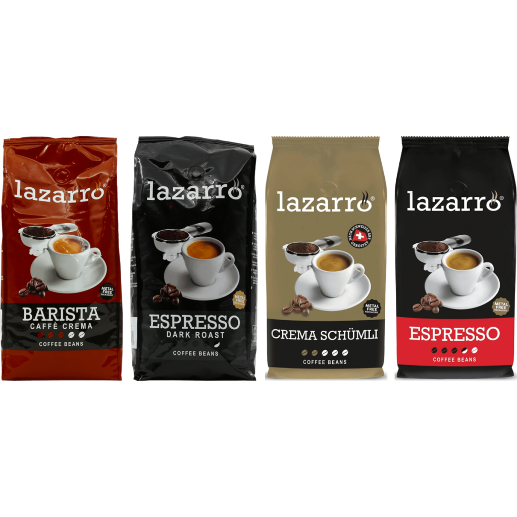 Lazarro Pack Degustação - café em grão - 4 x 1 kg