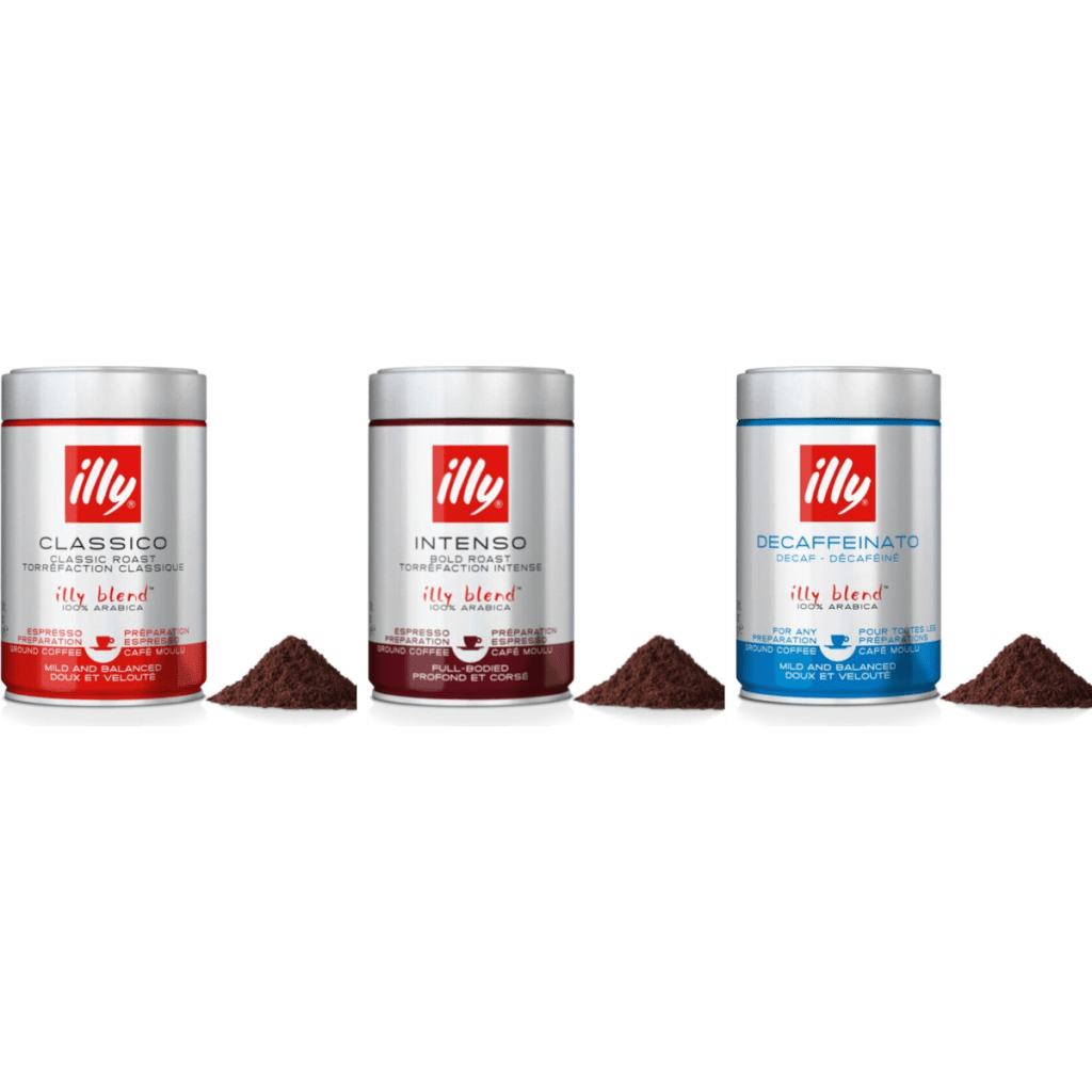 illy Pack Degustação Espresso com Descafeinado - café moído - 3 x 250 gramas