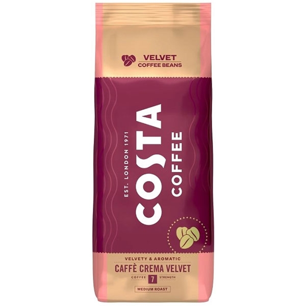 Costa Coffee Caffè Crema Velvet - café em grão - 1 quilo