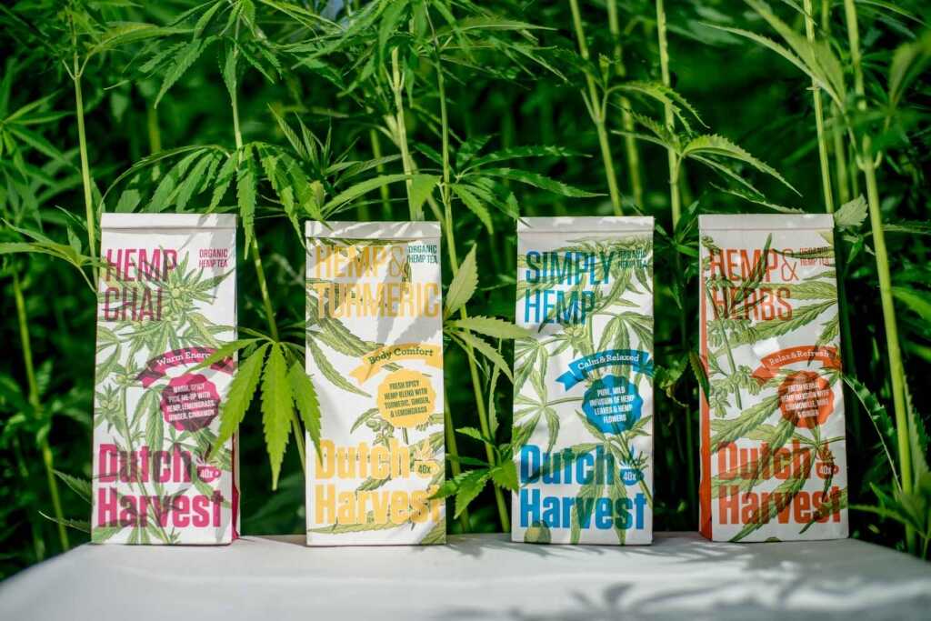 Simply Hemp - Chá de cânhamo puro 40 gr - Dutch Harvest chá a granel