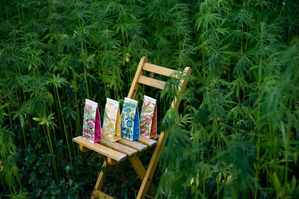 Simply Hemp - Chá de cânhamo puro 40 gr - Dutch Harvest chá a granel