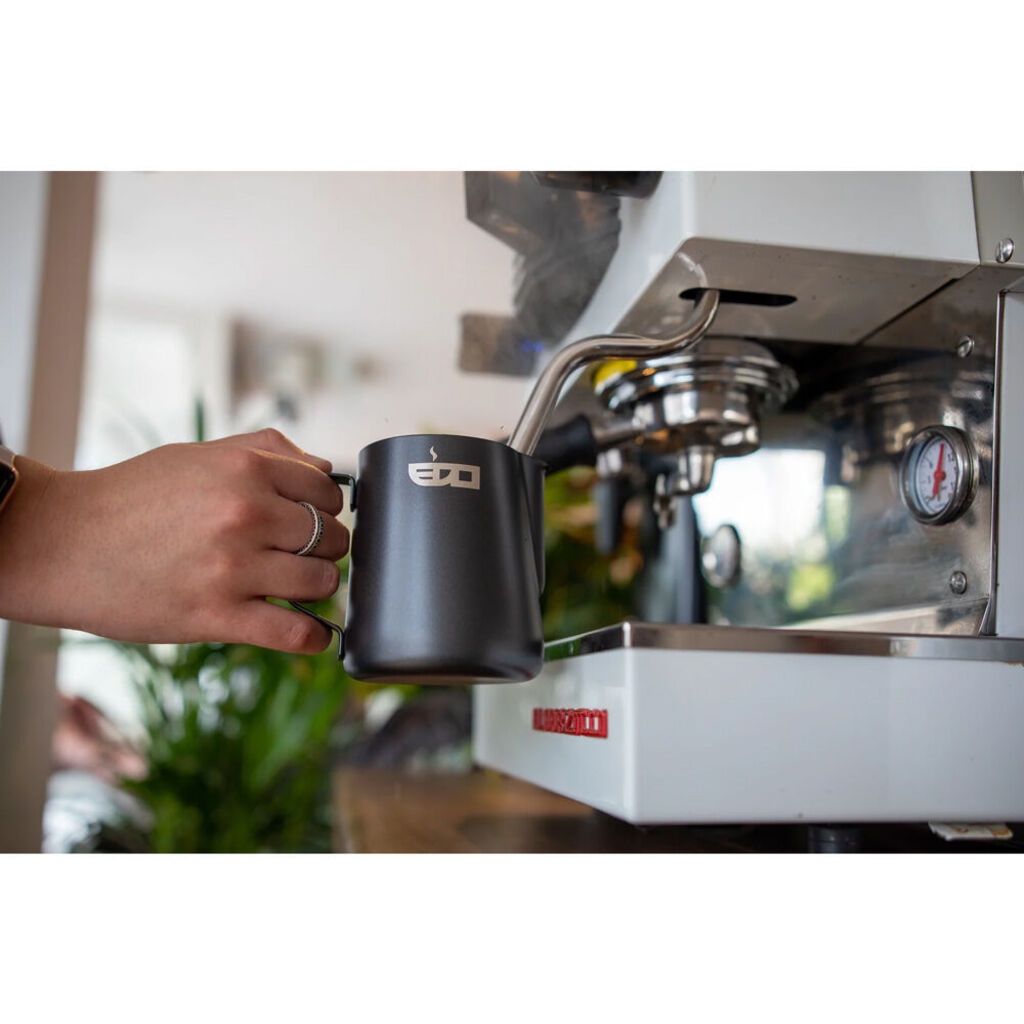 Leiteira - aço inoxidável preto mate - 350 ml