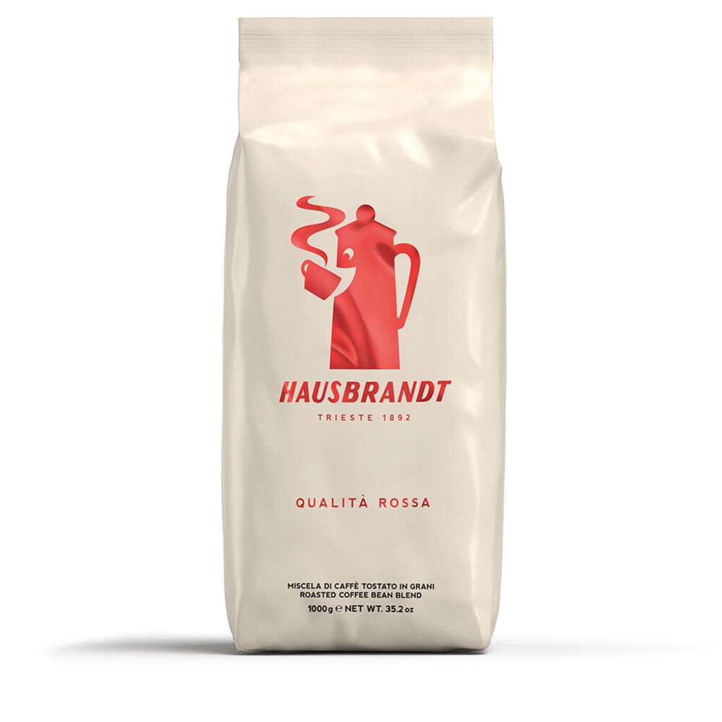Grãos de café Caffè Hausbrandt Qualità Rossa 1 kg