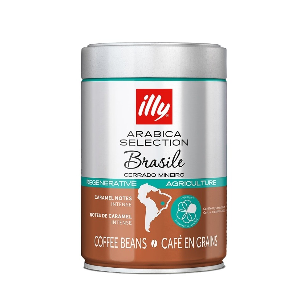 illy Arabica Selection Brazil Cerrado Mineiro - café em grão - 250 gramas