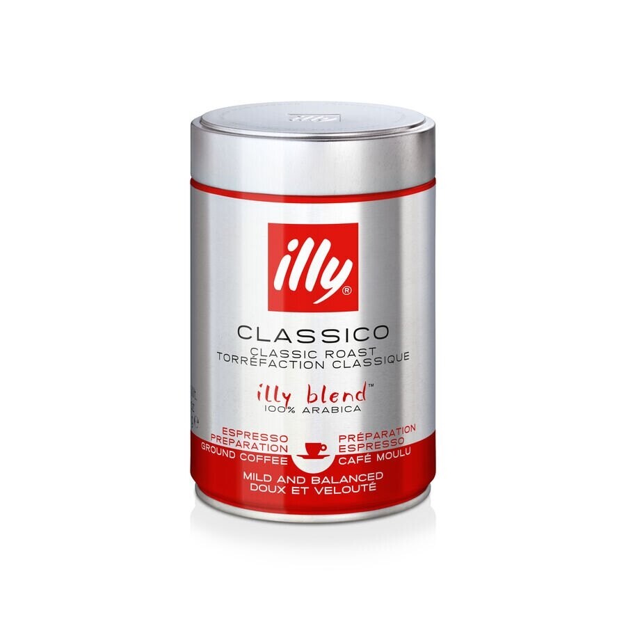Illy torra normal (vermelho) 250 g café moído
