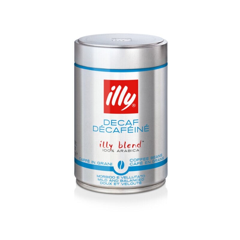 Illy Espresso Descafeinado grãos de café sem cafeína 250 gramas