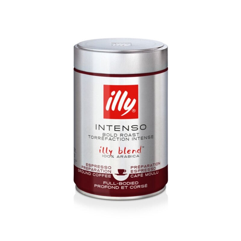 Illy torra escura (intenso) 250 gramas de café moído