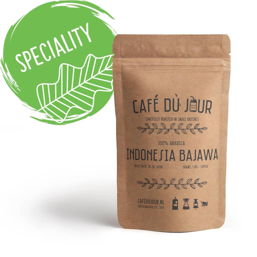 Café du Jour Especialidade 100% arábica Indonésia Bajawa
