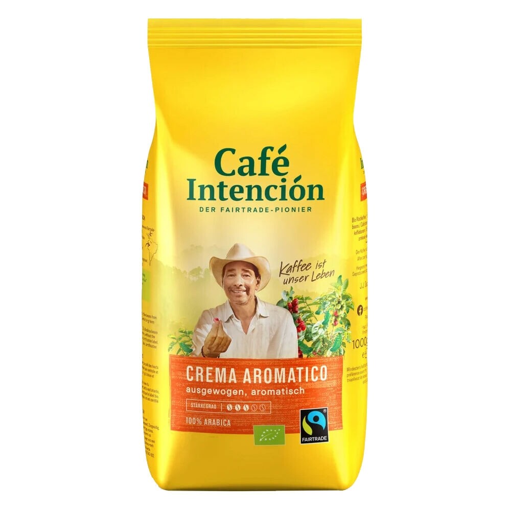Café Intención Crema Aromatico - café em grão - 1 quilo